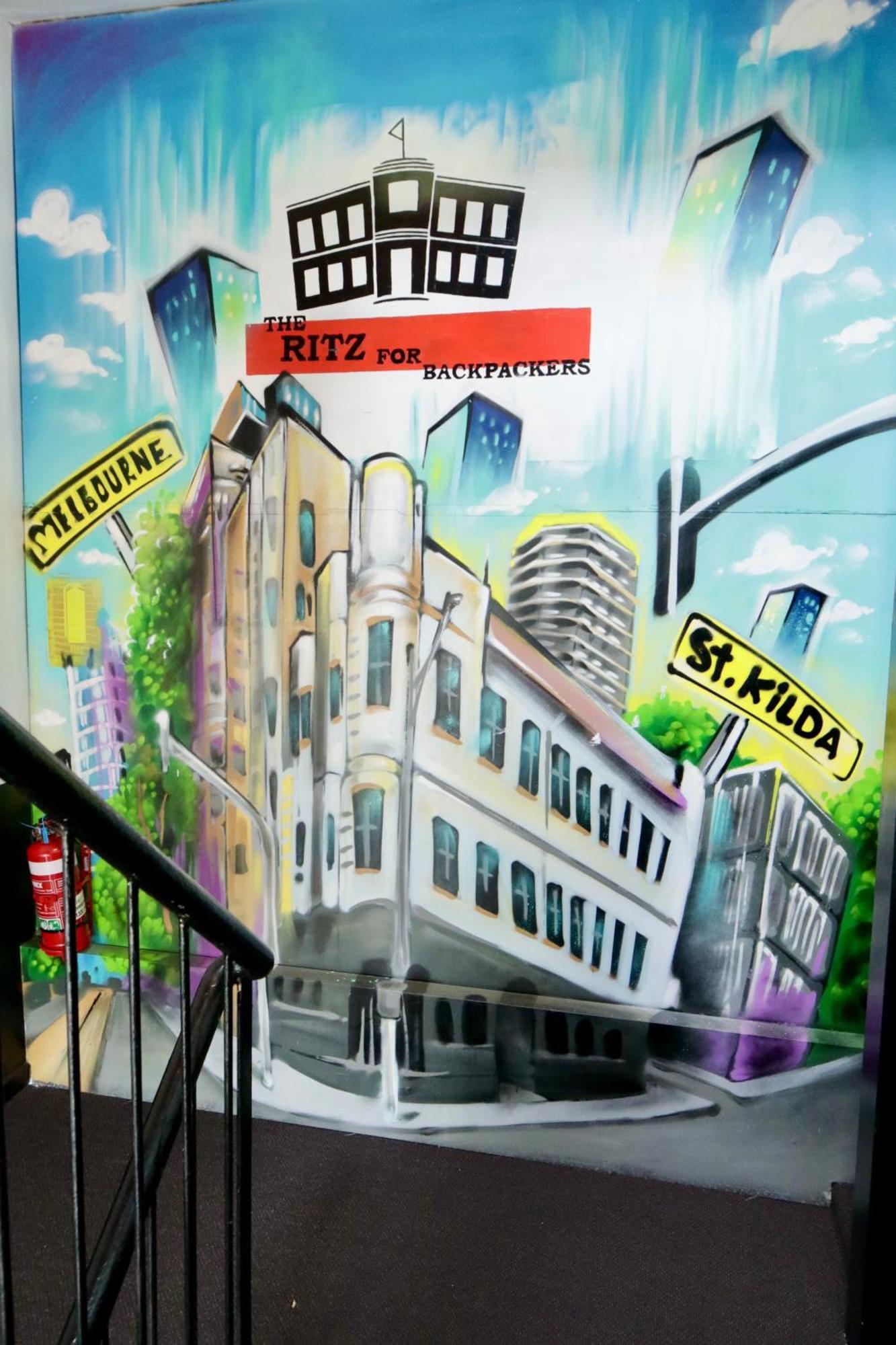 Ritz For Backpackers Hostel Melbourne Luaran gambar